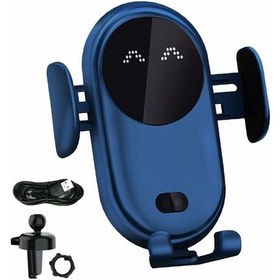 Resim Kablosuz İndüksiyonlu Araç Şarj Cihazı, Otomatik Kelepçeli İndüksiyonlu Araç Şarj Cihazı 360 Dön Diğer 