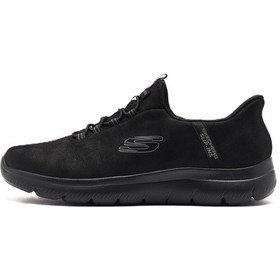 Resim Skechers Summits-korlo Memory Foam Mens Sneaker Hafızalı Taban Lastik Bağcıklı Erkek Günlük Spor Ayakkabı Siyah Siyah 