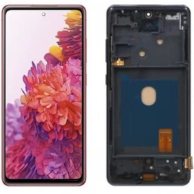 Resim Samsung Galaxy Uyumlu S20 Fe Lcd Ekran Dokunmatik Çıtalı 