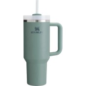 Resim Stanley Quencher Pipetli 1.18 L Koyu Yeşil Termos Bardak 