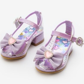 Resim Le Mabelle Lila Fiyonklu Şeffaf Kız Çocuk Ayakkabı 