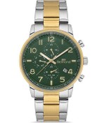 Resim Belmond KNG1149.270 Altın & Yeşil Çelik Kordon Erkek Kol Saati 