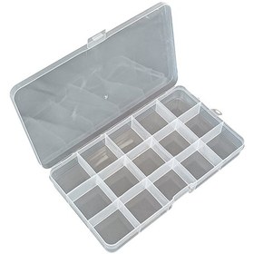 Resim Düzenleyici Organizer Plastik Kutu 15 Bölmeli 10x17x2cm 