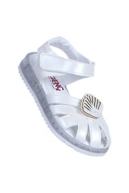 Resim Şirin Genç Şg9 Beyaz Kız Çocuk Sandalet 