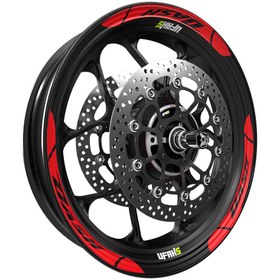 Resim Hero Dash 125 Tasarımlı Jant Şeridi - Kırmızı 