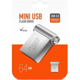 Resim Powerway 64gb Usb 3.0 Metal Mini Flash Bellek 