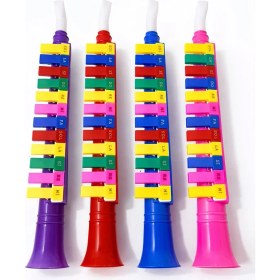 Resim Renkli Plastik Melodika 