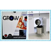 Resim Grow Smart Dolap İçi Çöp Kovası Paslanmaz Krom 