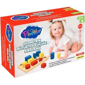 Resim Nessiworld Kutulu Ahşap geometrik Büyükten Küçüğe 