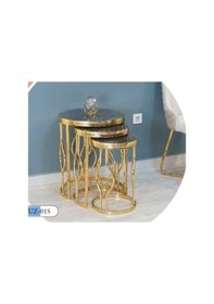 Resim Mim Füme - Gold Yumurta Zigon Sehpa Gold Füme 