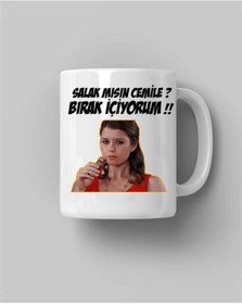 Resim Genel Markalar Hediyelik Bihter Ziyagil Komik Kupa Bardak 