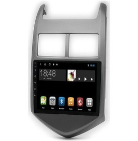 Resim Chevrolet Aveo 2011-2015 Uyumlu Android 4gb Ram 64gb Rom 8 Çekirdek Carplay Navigasyon Multimedya 