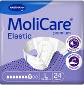 Resim Molicare 8 Damla Belbantlı Hasta Bezi Large 24 Adet 3 Paket L 