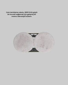Resim Çift Diskli Güvenli Otomatik Cam Silme Robotu 