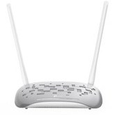 Resim TP-LINK TD-W9950, 4 Port, 2.4Ghz Wifi, 300Mbps, 2xAnten, VDSL2, ADSL2 MODEM 