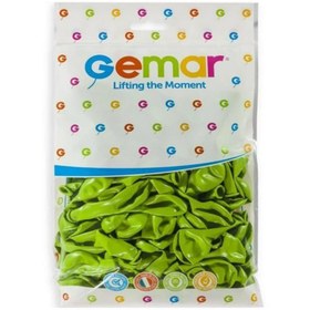 Resim Nessiworld G-90-11 Balon Fıstık Yeşili 100 Adet -Dinamik Oyuncak 