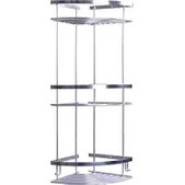 Resim Kromaks 18 x 18 Banyo Köşe Rafı 
