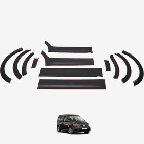 Resim Volkswagen Caddy 2010-2015 Dodik Set 12 Parça Kısa Şase Sağ Sürgü 