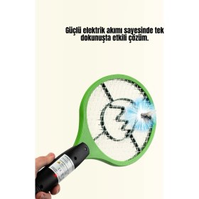 Resim Kanonik Education İç ve Dış Mekan Elektrikli Sinek Öldürücü | Hafif ve Ergonomik Tasarım 