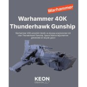 Resim Warhammer 40K Thunderhawk Uzay Gemisi 
