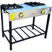 Resim İnoxmaster 2'li Lokanta Ocağı Yüksek Ayak Ce Belgeli Doğalgazlı 