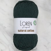 Resim Loren Natural Cotton Yeşil El Örgü İpi - R073 