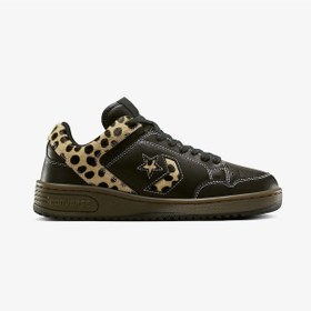 Resim Converse Weapon Pony Hair Unisex Siyah Deri Sneaker A12707c Siyah 