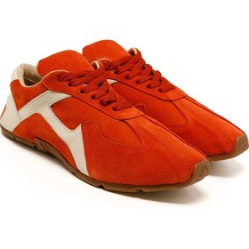 Resim Sneaker Günlük Kadın Rc-25y-187-mıu1005 John May Oranj Süet-bej Cilt Oranj Süet-bej Cilt Turuncu - Bej 