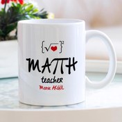 Resim ASLI Matematik Öğretmeni Isme Özel Kupa Bardak 