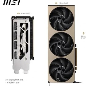 Resim Msı Nvıdıa Geforce Rtx 5070 12G Inspire 3x Oc 192 Bit Gddr7 Oyun Grafik Kartı, 2557 Mhz'e Kadar Frekans Artışı, Pcıe Gen 5, Dlss 4, Dp 2.1 x 3, HDMI 2.1 x 1, Sff Hazır 
