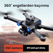 Resim Piha S136 Drone 35 Dakika Uçuş Süresi Beni Takip Et Modu 5g 1080plus HD Çift Kamera Gps Engelden Kaçınma Modu 