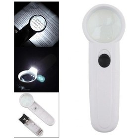 Resim 15x Çok Fonksiyonlu 2 Led Işıklı Taşınabilir El Büyüteç Çok Renkli 