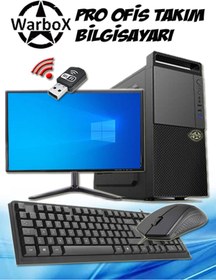 Resim WARBOX Zilant Intel® Core-i5 3470 3.60ghz 8gb Ram 128gb Ssd 250gb Hdd 19 Monitör Ofis Bilgisayarı 
