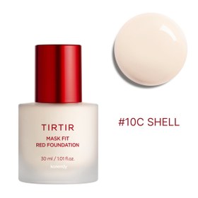 Resim TIRTIR - Mask Fit Red Foundation (Gözenek ve Leke Örtücü Doğal Mat ve Saten Parlak Bitişli Fondöten) 30ml (%40 İndirimli) - #10C SHELL 