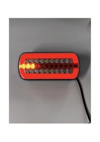 Resim Ahmet Otomotiv Çeray Neon Stop Lambası Kayar Sinyalli -Yeni Ürün- 12V-24V 