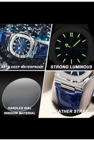 Resim OLEVS DERİ KORDONLU 25 SENE SONRA GELEN YENİLİK PATEKSS LÜX ERKEK KOL SAATİ 