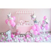 Resim Singree Andoer Özel Baskılı 1.5x2.1m Fotoğraf Çekim Perdesi - Polyester Kumaş Çok Renkli 