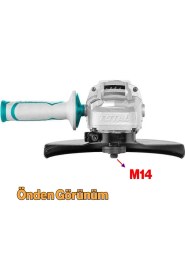 Resim Elektrikli Taşlama Makinesi 2400W 6400RPM M14 230MM Disk, Güçlü ve Dayanıklı 