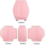 Resim Wondernest Dört Mevsim Flip-fur Araç Yastığı Nefes Alabilen Ön Yastık Pembe 