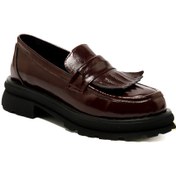 Resim John May Kadın / Kız Oxford ( Klasik) RC-25Y-001-R37706 John May 582-Bordo Rugan 