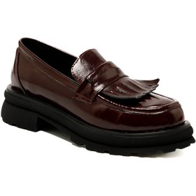 Resim John May Kadın / Kız Oxford ( Klasik) RC-25Y-001-R37706 John May 582-Bordo Rugan 