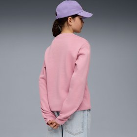 Resim Puma Bowtique Crew Çocuk Pembe Sweatshirt 