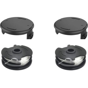 Resim Explosion1 2x Hat String Düzeltici Yedek Makara Parkside Kablosuz Çim Düzeltici Parkside Prt 550 A1 Için 27FT 0 0629 Inç (Yurt Dışından) 