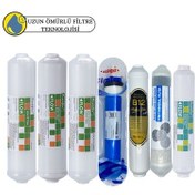 Resim Purefer Kapalı Kasa Su Arıtma Cihazı Sertifikalı 7li B12 Alkali+ Filmtec Dupon Mebran+4lü Mineral 