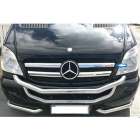 Resim M. Benz Vito W639 Krom Ön Panjur 4 Prç. 2010-2014 P.Çelik 