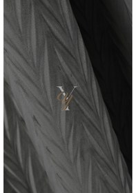 Resim İthal Kadife Fon Perde Plise 01 V-310 Gümüş Gri Gümüş Gri 