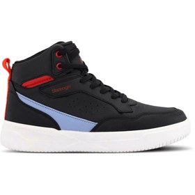 Resim Slazenger Lalı Sneaker Erkek Ayakkabı Siyah Sa23le008 