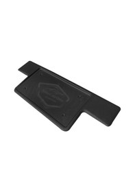 Resim ŞüsCarOto T Tip Plastik Kare Plakalık Ön-Arka Tampon Plaka Altlığı Siyah Esnek 1 Adet (00) 