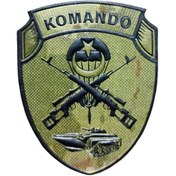 Resim AskerVadisi Komando Patch Slikon Arma Pvc Cırtlı 