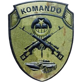 Resim AskerVadisi Komando Patch Slikon Arma Pvc Cırtlı 